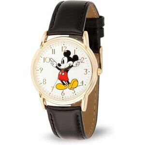 NWT - Disney Mickey Mouse Adult Classic Cardiff Articulating Hands Analog Quartz